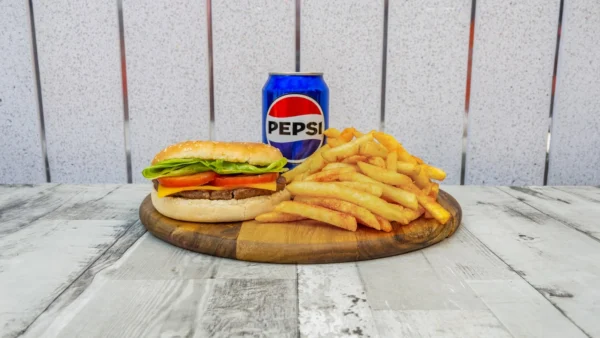 Cheese Bliss Burger Meal