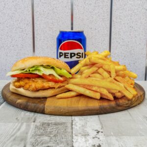 Retro Chicken Burger