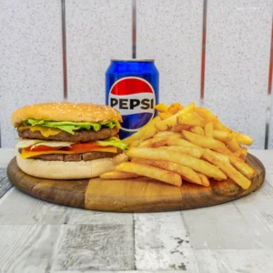 Cheese Bliss Burger Meal